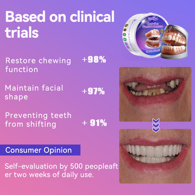 Vioralifes® Next-Generation Comfort Dentures (Luxurious dentures, lightweight and easy to wear — limited-time 70% OFF)