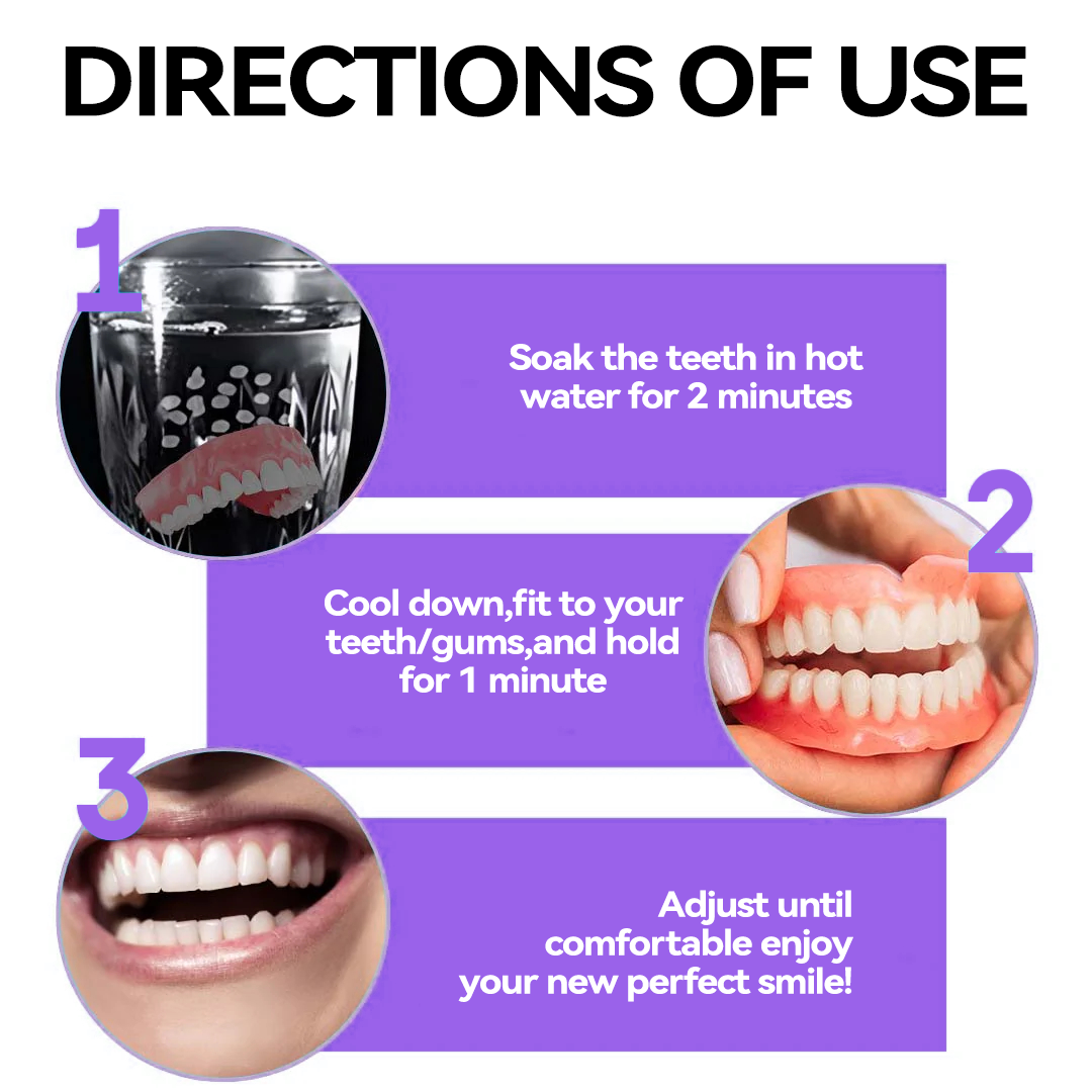 Vioralifes® Next-Generation Comfort Dentures (Luxurious dentures, lightweight and easy to wear — limited-time 70% OFF)