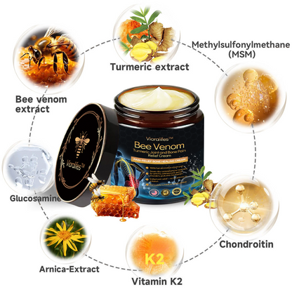 Official Store: Vioralifes™ Bee Venom and Turmeric Joint and Bone Pain Relief Cream 👨‍⚕️ Approved by the American Academy of Orthopaedic Surgeons (AAOS)