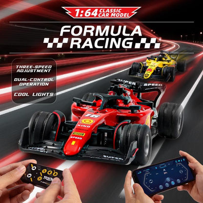 🔥HOT SALE 49% OFF✨New HG754A RC Car 1:64 Mini Alloy RC Formula Car