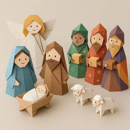 🔥Last Day Buy 3 Get 1 Free✨DIY Paper Nativity Scene🌲Christmas Fun GiftDIY Paper Nativity Scene🌲Christmas Fun GiftDIY Paper Nativity Scene🌲Christmas Fun Gift🌲Christmas Fun Gift