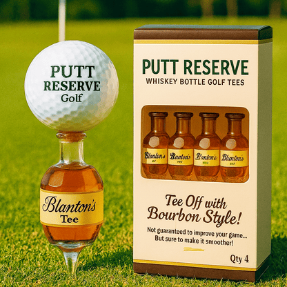 ⛳ Whiskey Bottle Golf Tees