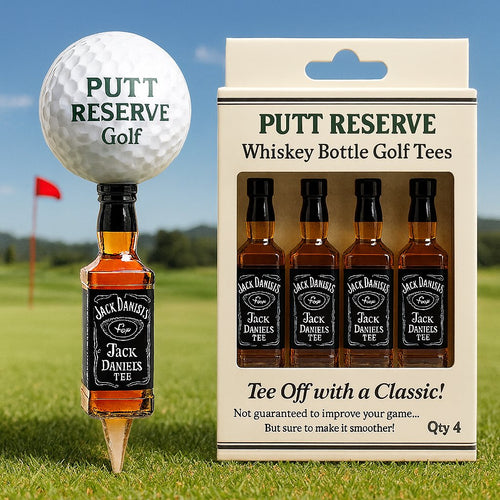 ⛳ Whiskey Bottle Golf Tees